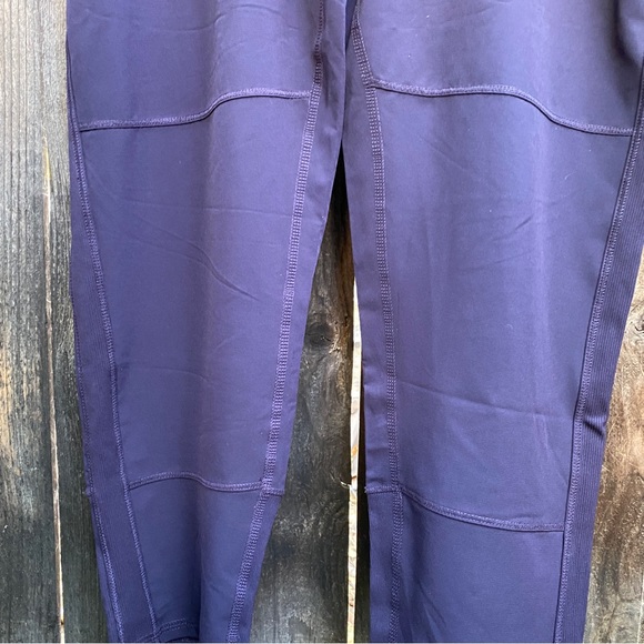 Women Kirkland Ladies Active Pants XL Stretch Wicking Pockets Purple - Picture 4 of 10